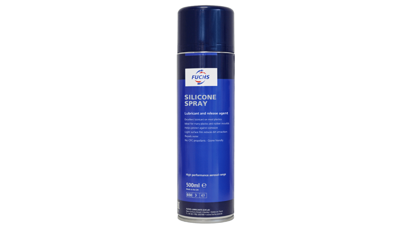 Fuchs Silicone Spray Silicone Lubricant 500 ml Spray