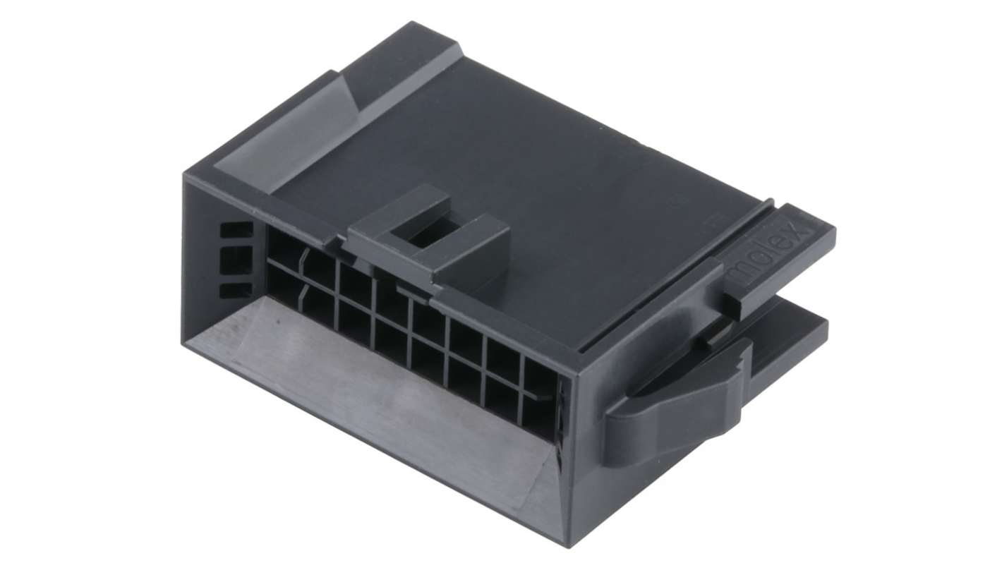 Molex, 224556 Plug Housing Plug, 2.5mm Pitch, 14 Way, 2 Row