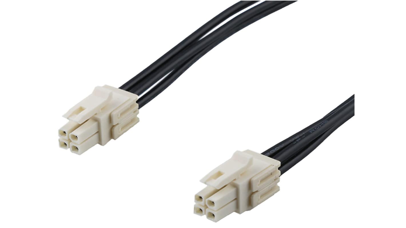 Molex 8 Way Female Micro-Fit+ to 8 Way Female Micro-Fit+ Cable assembly, 150mm