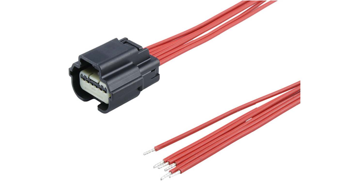 Molex Female MX64 Pigtail Cable assembly, 600mm