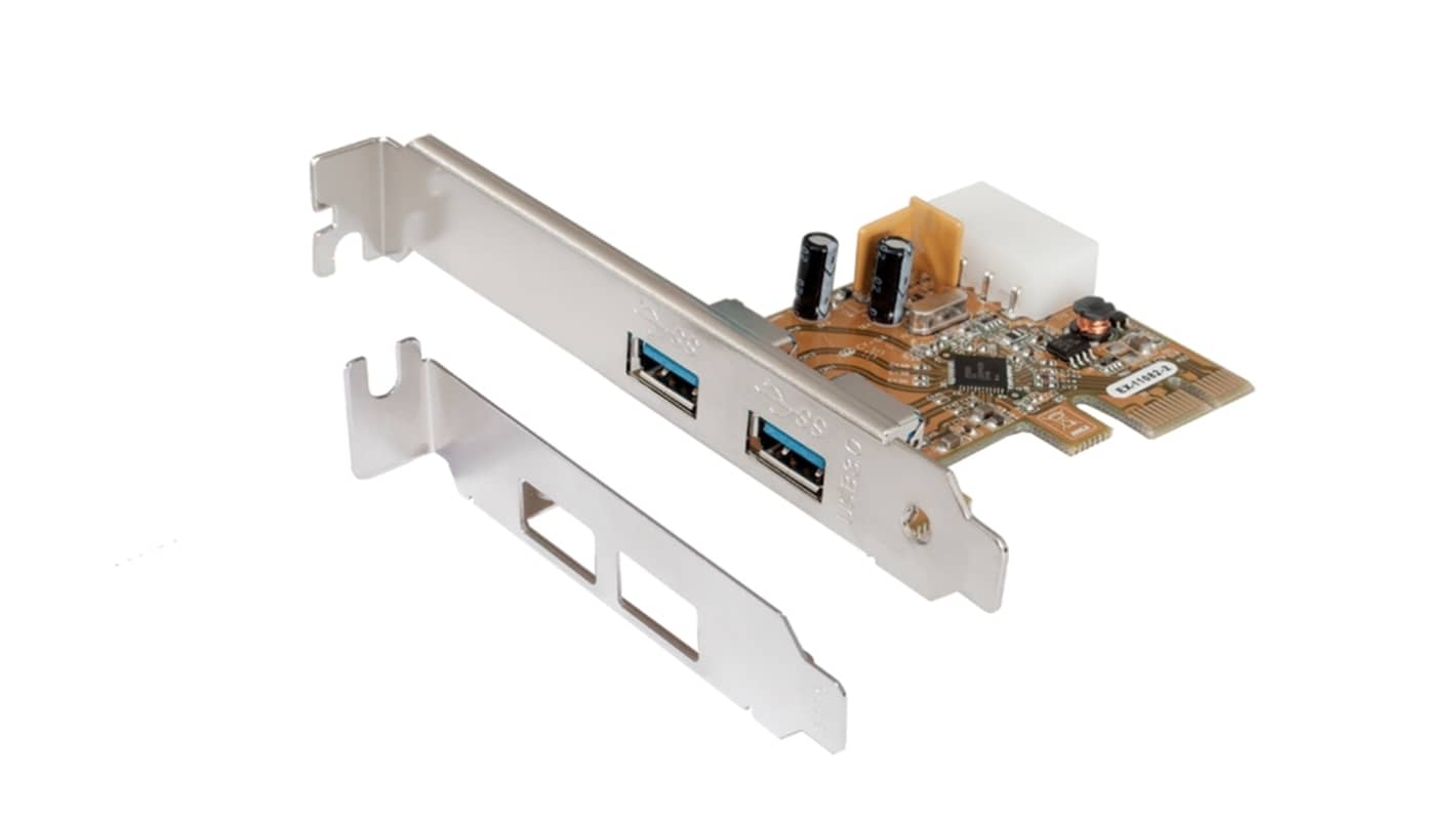 Karta szeregowa, USB 3.2, l. portów: 2, magistrala: PCIe, Szeregowe