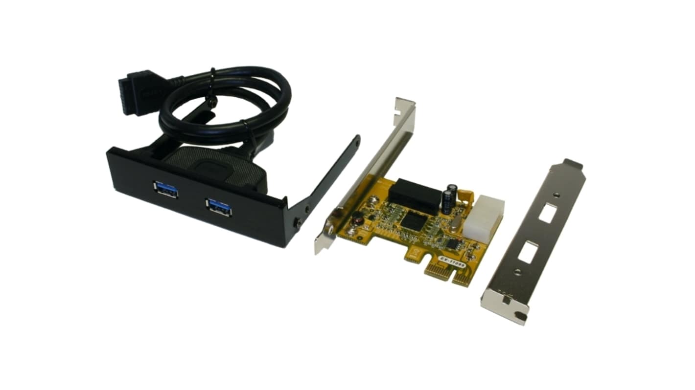 Karta szeregowa, USB 3.2, l. portów: 2, magistrala: PCIe, Szeregowe