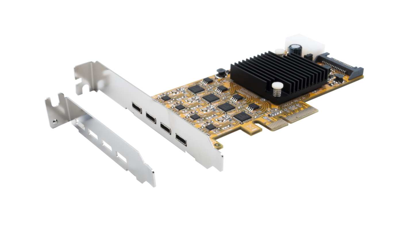 Exsys 4 Port PCIe USB 3.2 Serial Card