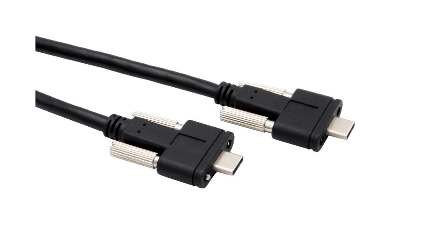 Kabel USB Złącze A USB C Złącze B USB C dł. 1m Przewód USB USB 3.2