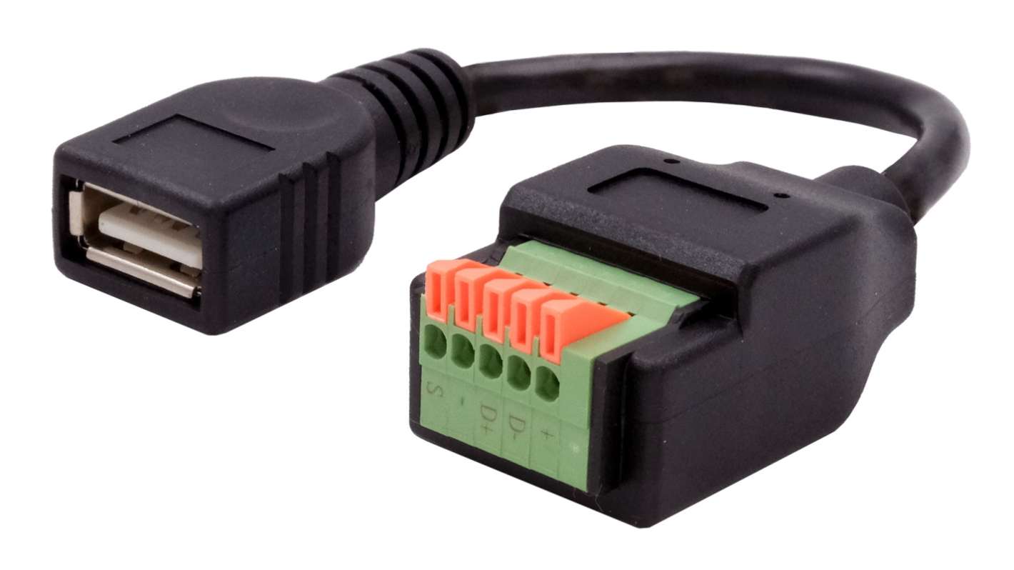 Exsys USB 2.0 Female USB A, 150mm