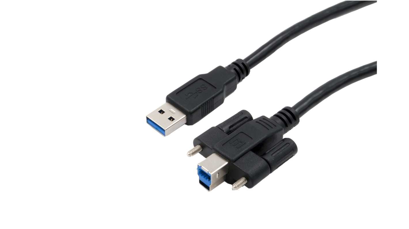 Kabel USB Złącze A USB A Złącze B USB B dł. 1.5m USB 3.2