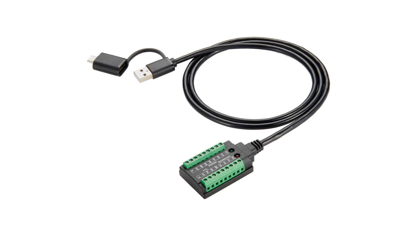 Exsys , Male USB C to Male USB A, 1m