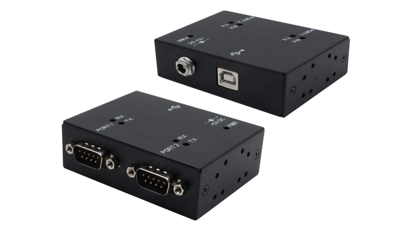 Exsys USB B RS232 Male Male Interface Adapter