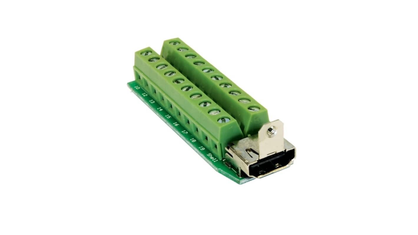 Exsys D-sub Female to Terminal Block Interface Adapter