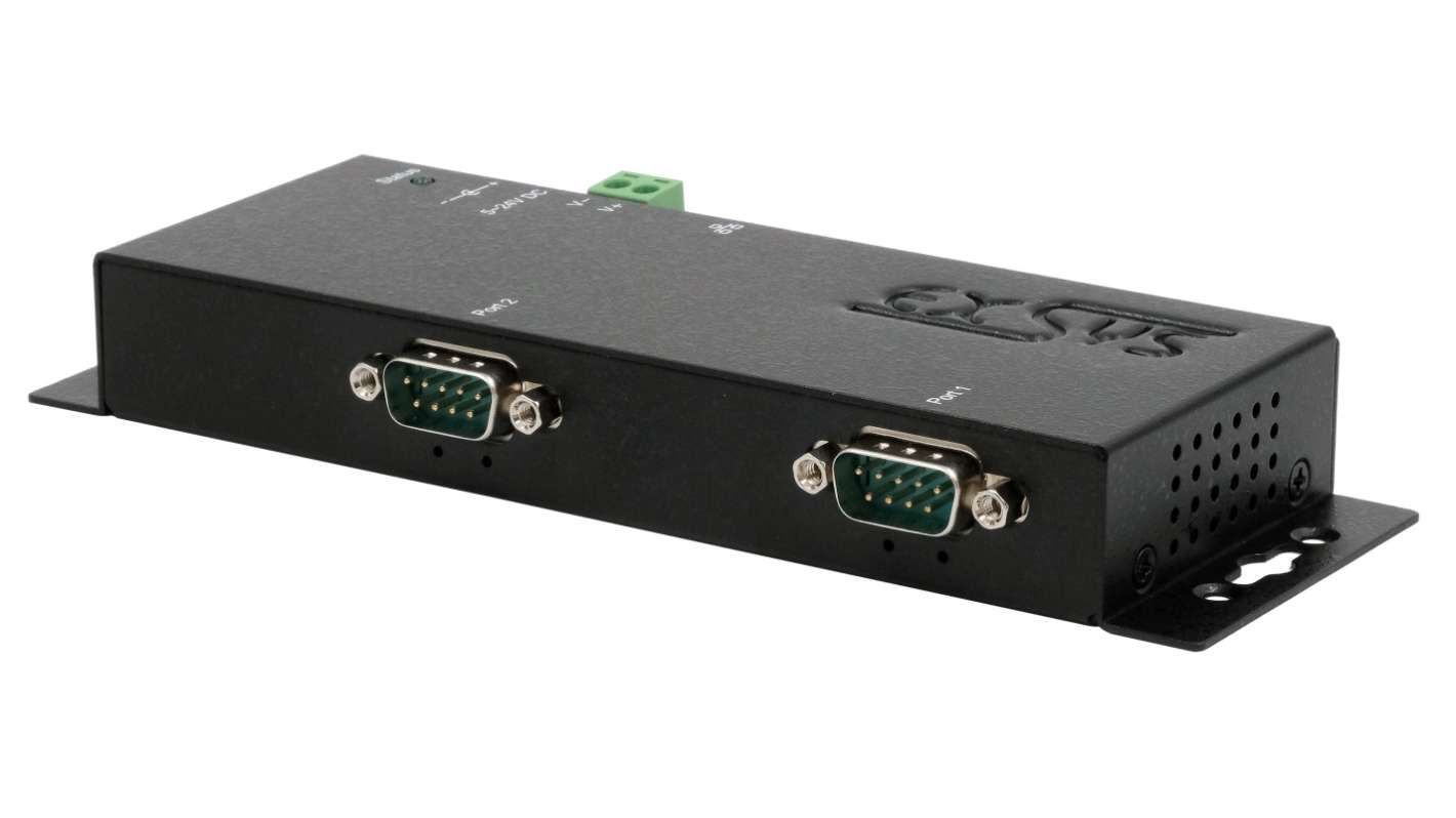 Exsys Serial Device Server, 1 Ethernet Port, 1 Serial Port, Ethernet Interface, 921.6kBd Baud Rate