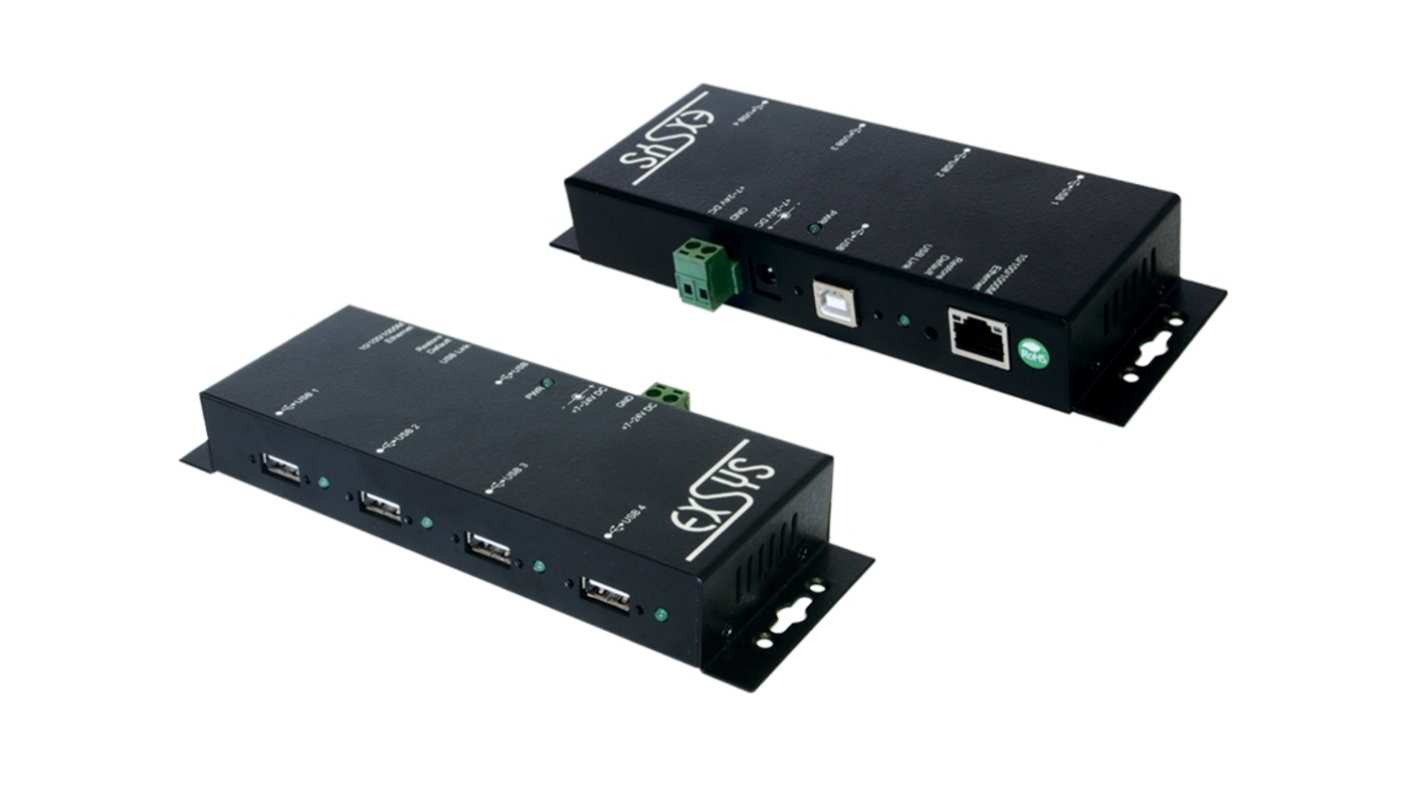 Exsys Schnittstellenadapter, USB A-Buchse, RJ45, Buchse