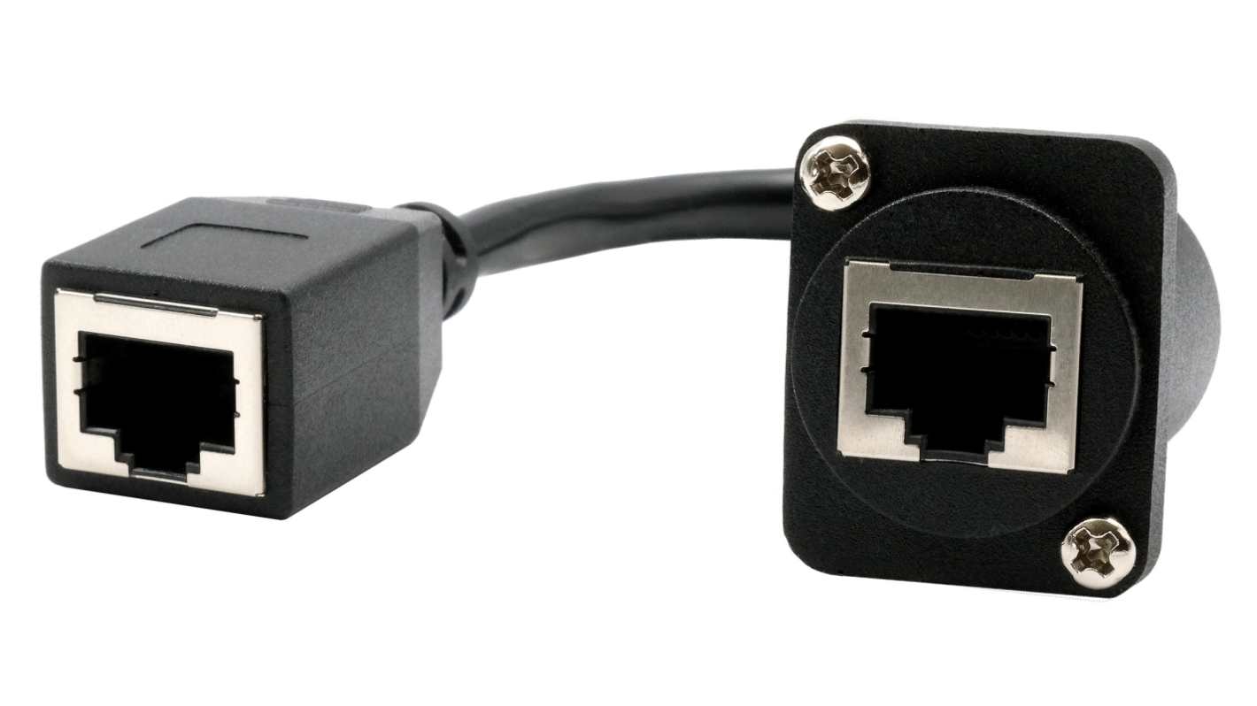 Exsys Schnittstellenadapter, RJ45-Buchse, RJ45-Buchse, Buchse, Buchse