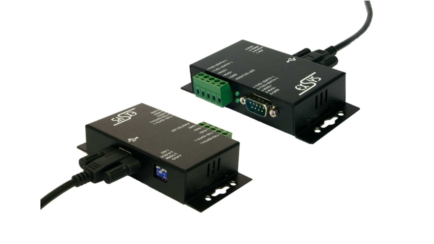 Exsys USB B Female to RS-422, RS-485 Interface Adapter