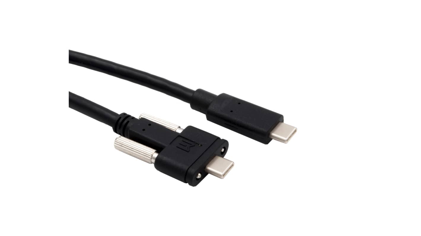 Kabel USB Złącze A USB C Złącze B USB C dł. 1m USB 3.2