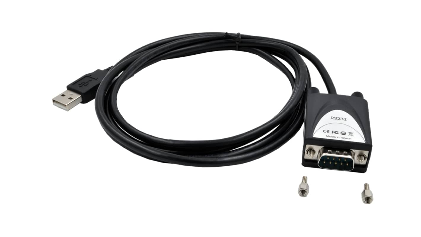 Exsys USB 2.0, Male USB 2.0 to Male RS232C, 1.8m