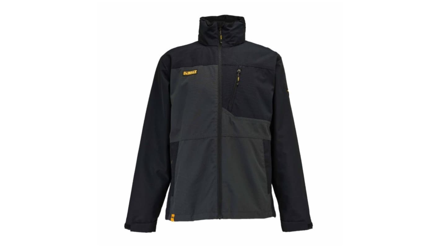 Sterling Safety Wear Southampton Black, Grey, Breathable, Waterproof Work Jacket, M