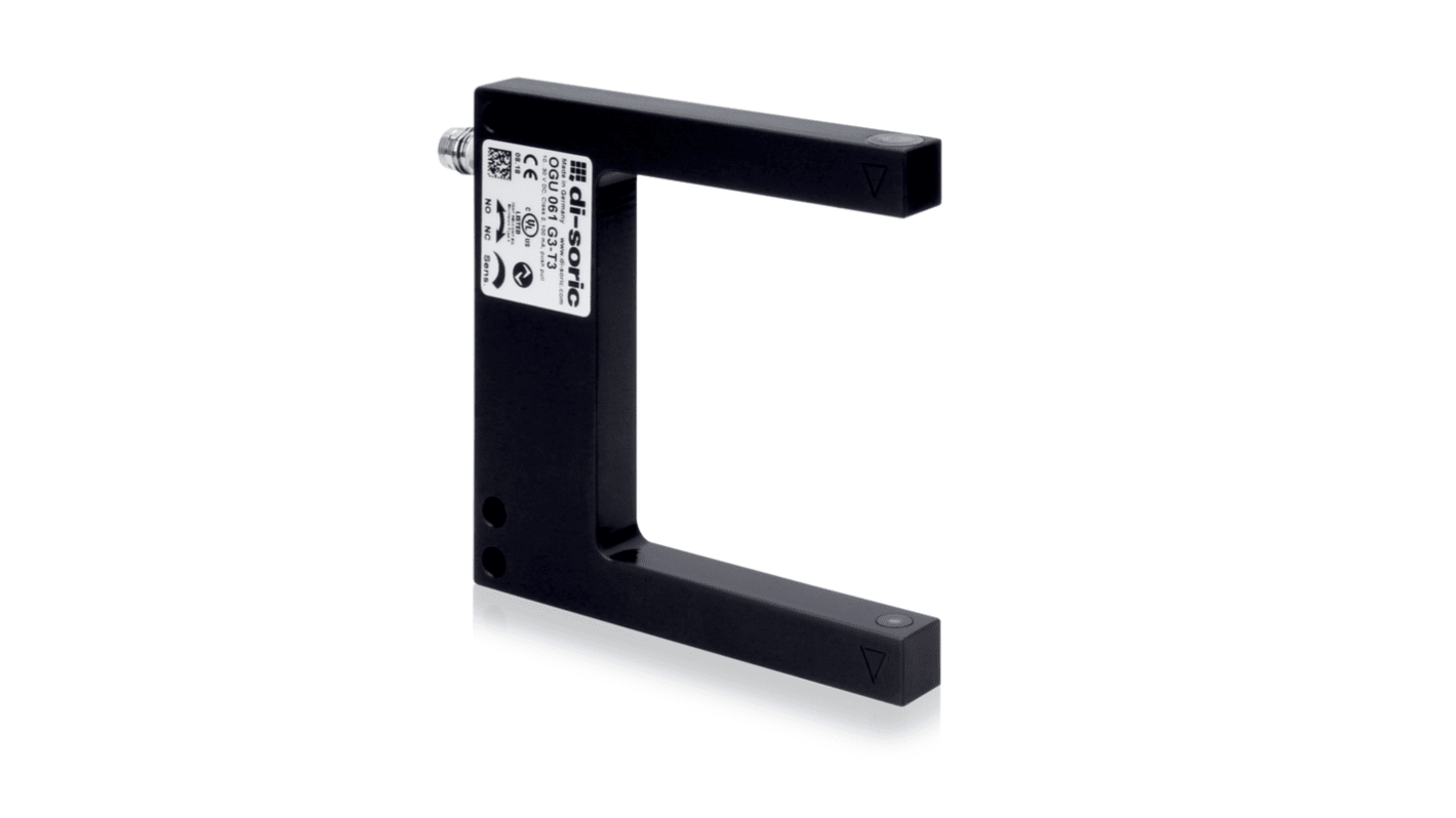 Di-Soric Optical Photoelectric Sensor, Fork Sensor, 60 mm Detection Range IO-LINK