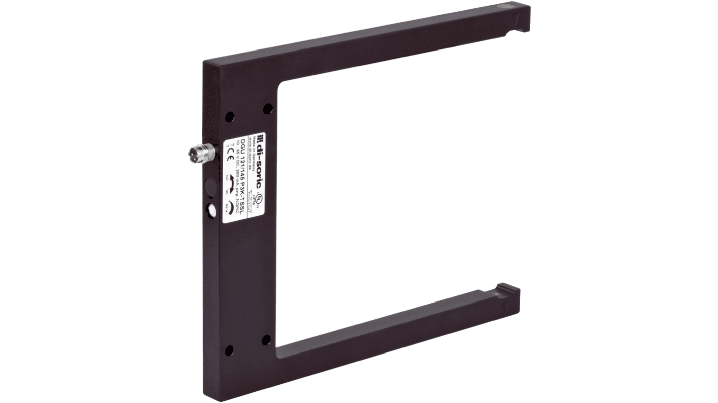 Di-Soric Optical Photoelectric Sensor, Fork Sensor, 120 mm Detection Range IO-LINK