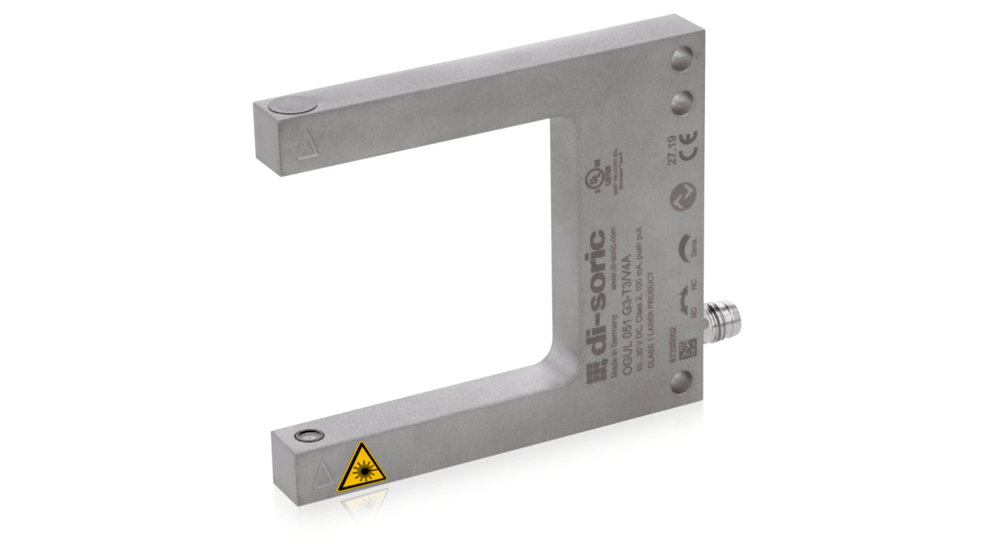 Di-Soric Optical Photoelectric Sensor, Fork Sensor, 50 mm Detection Range IO-LINK