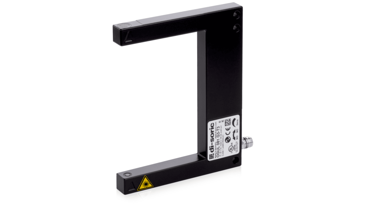 Di-Soric Optical Photoelectric Sensor, Fork Sensor, 80 mm Detection Range IO-LINK