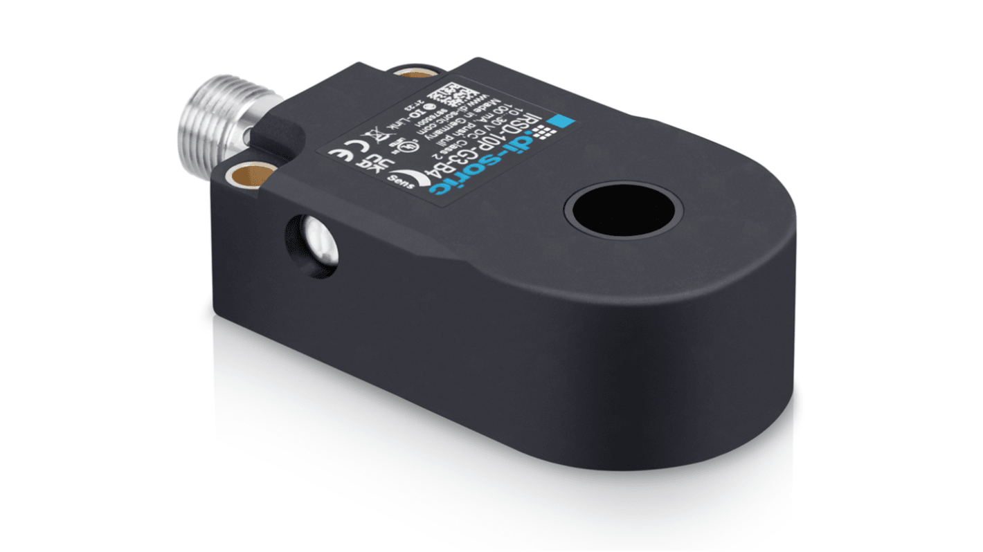 Di-Soric Inductive Ring Inductive Proximity Sensor, M12, PNP/NPN NO/NC, 10 → 30 V dc