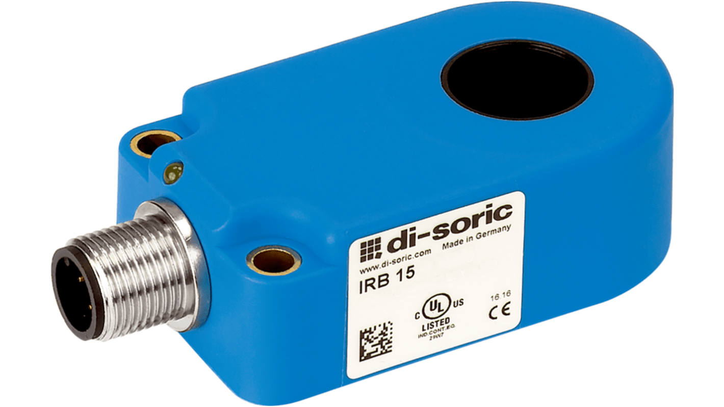 Di-Soric誘導 誘導型近接センサ ,M12 ,10 → 35 V DC