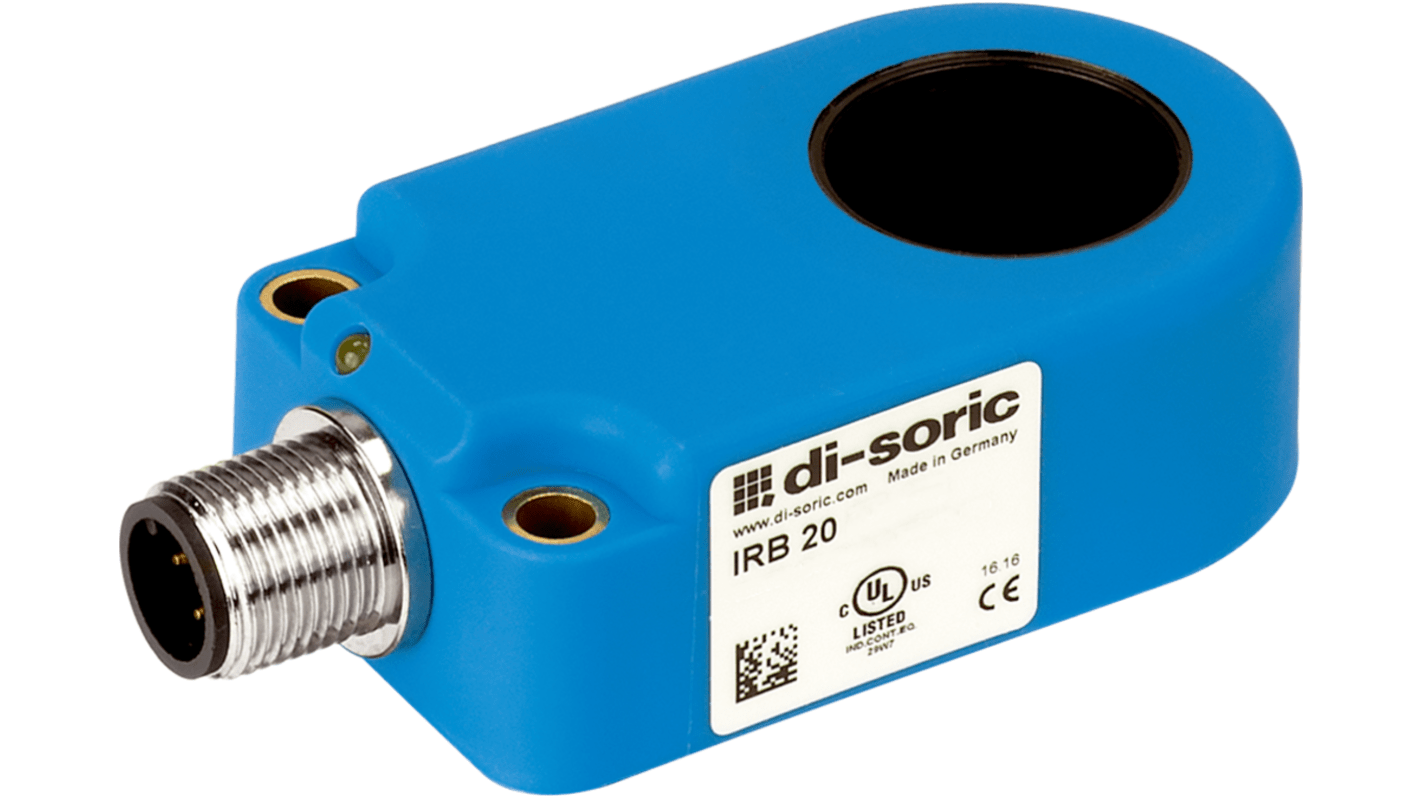 Di-Soric誘導 誘導型近接センサ ,M12 ,10 → 35 V DC