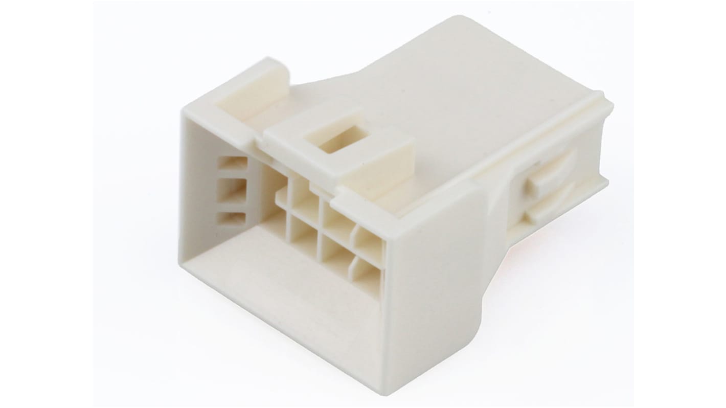 Molex, 224556 Plug Housing Plug, 2.5mm Pitch, 8 Way, 2 Row
