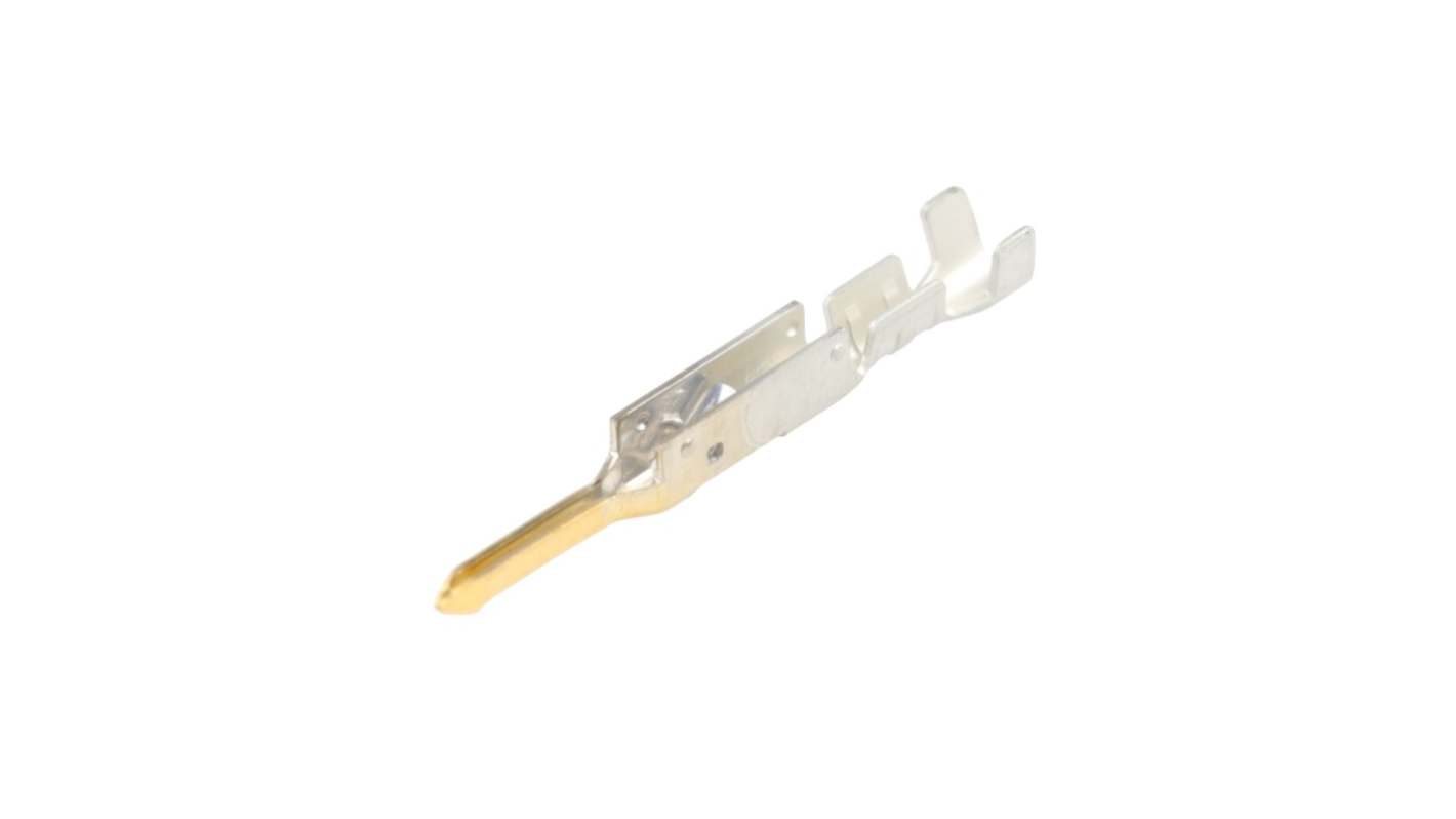 Molex 201447 Series Male Crimp Terminal, Crimp or Compression Termination, 26AWG Min, 24AWG Max