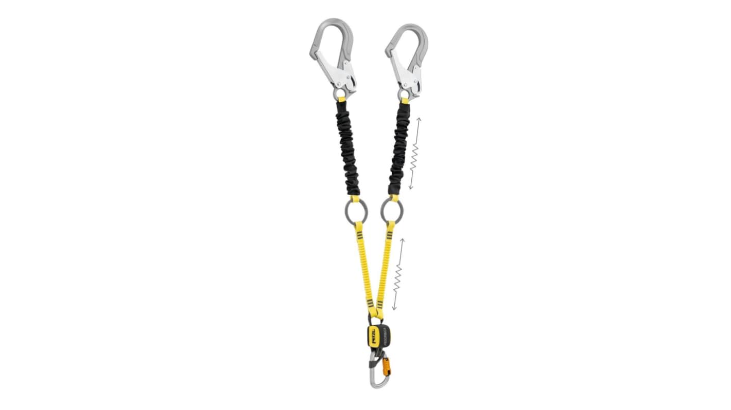 Petzl 2000mm Fall Arrest Lanyard MGO 60 BmD Triact Twin