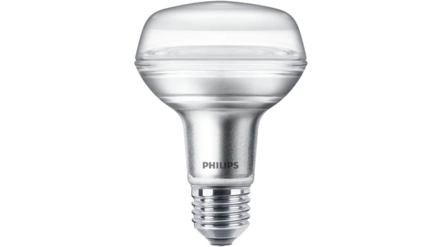 Lampade LED Philips con base E27, 8 W, col. Bianco caldo