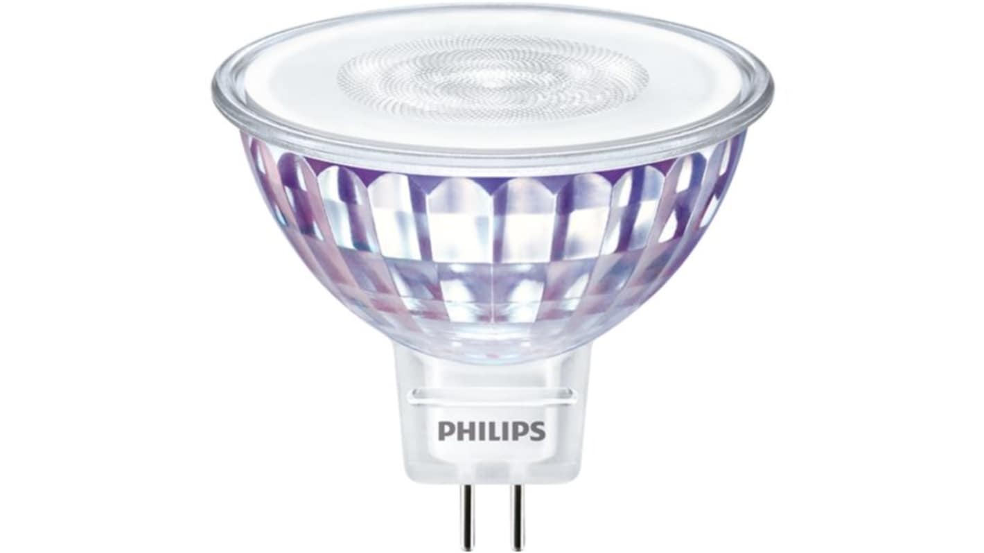 Philips Lighting GU5.3调光LED灯泡, 5.8 W, 4000K, 冷白色, MR16, MAS系列