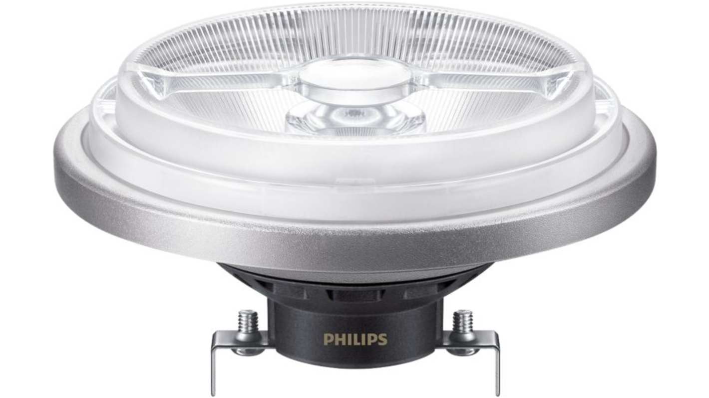 Lampade LED Philips con base G53, 10,8 W, col. Bianco, intensità regolabile