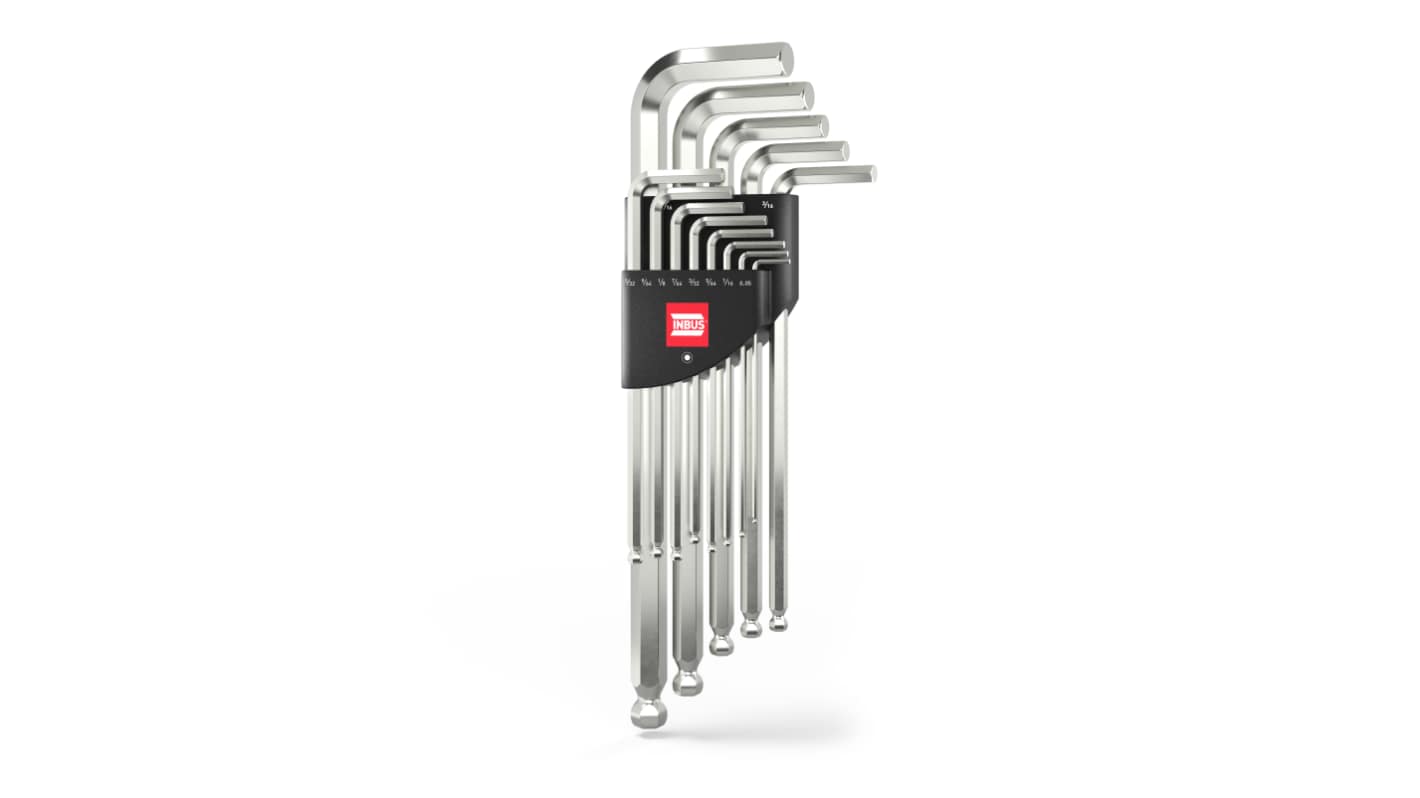 INBUS 13 piece L Shape Metric Hex Key Set