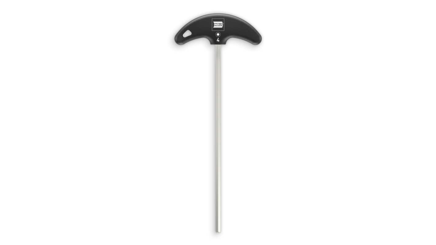 Chiave a brugola Manico a T INBUS, 1. pezzi, Metrico, 4mm