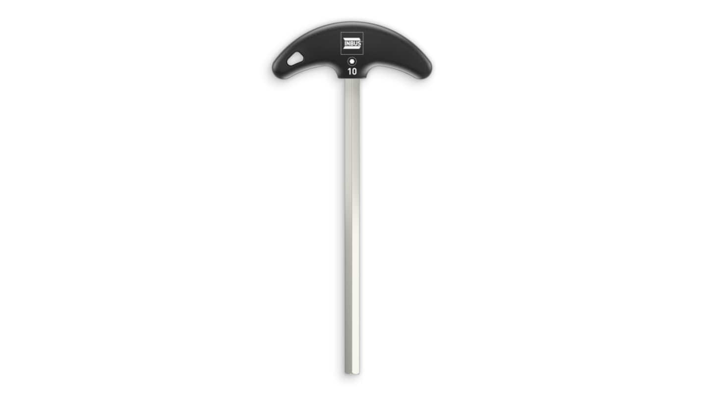 Chiave a brugola Manico a T INBUS, 1. pezzi, Metrico, 10mm