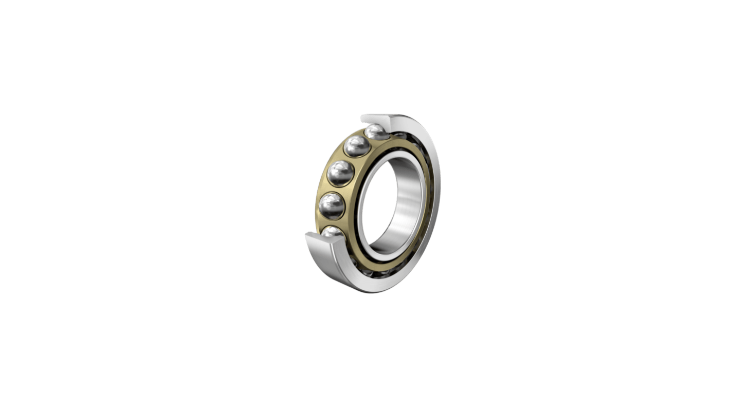 FAG 7320-B-XL-MP-UA Single Row Angular Contact Ball Bearing- Open Type 100mm I.D, 215mm O.D