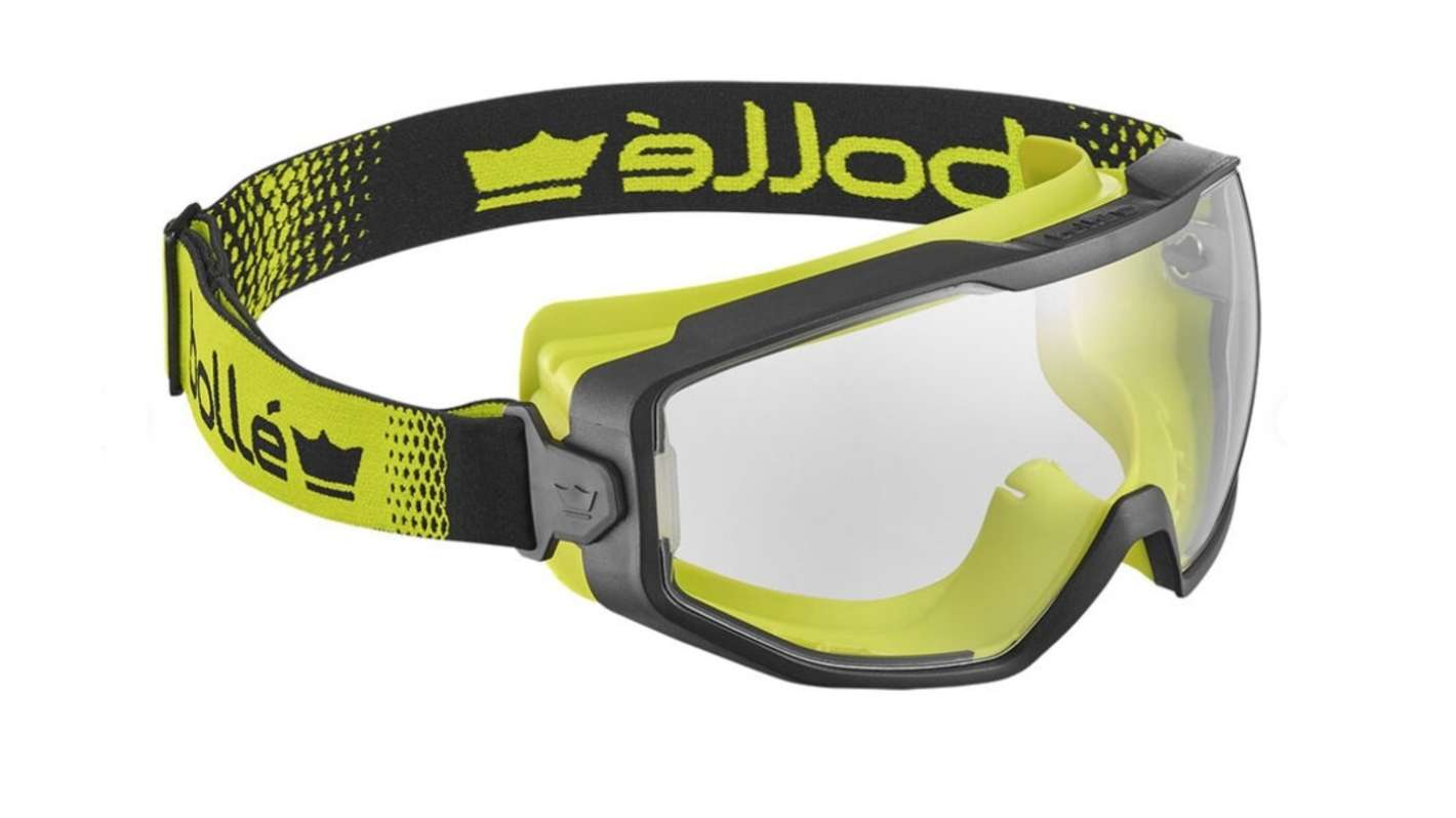 Bolle Safety SPECTRUM, Scratch Resistant Anti-Mist Safety Goggles with Clear Lenses
