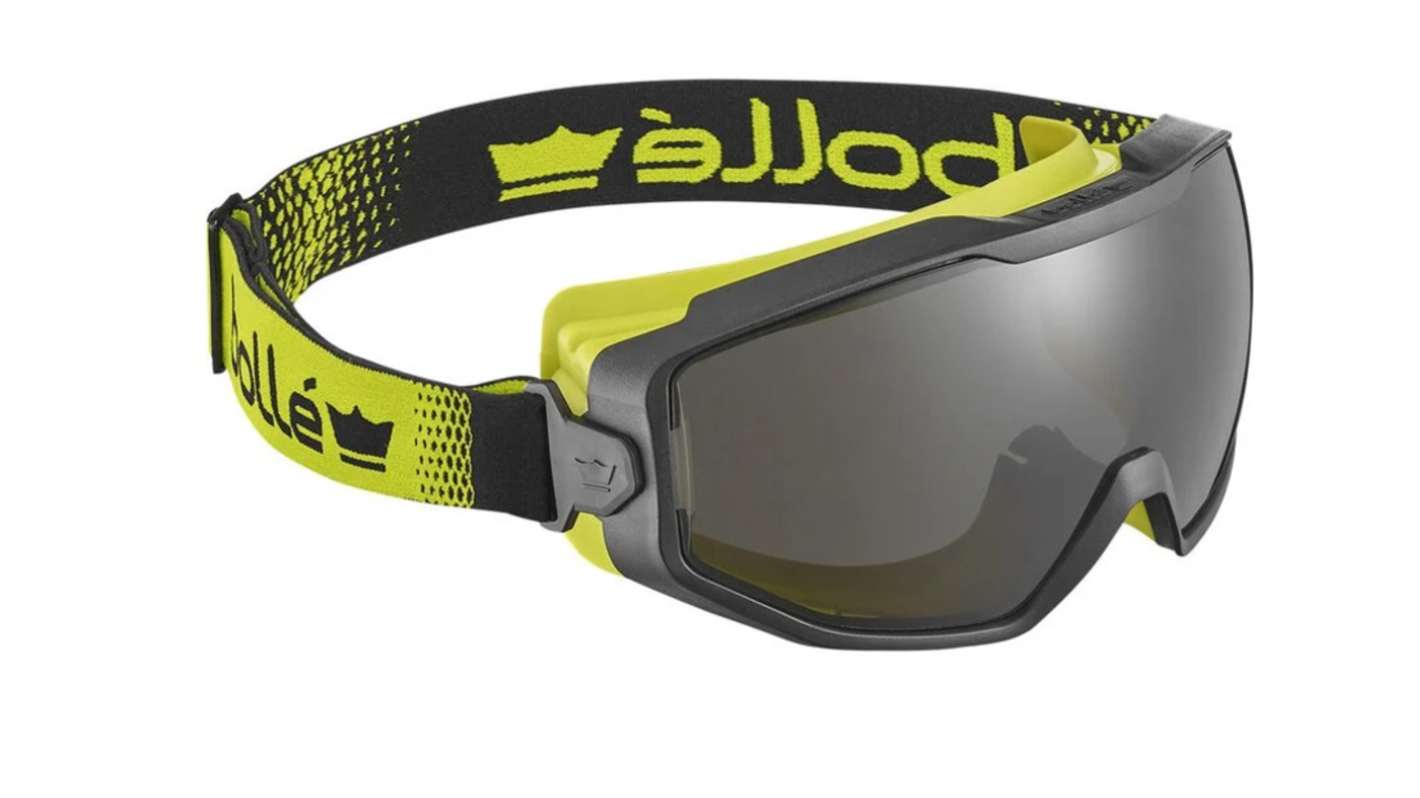 Bolle Safety SPECTRUM, Scratch Resistant Anti-Mist Safety Goggles with Smoke Lenses