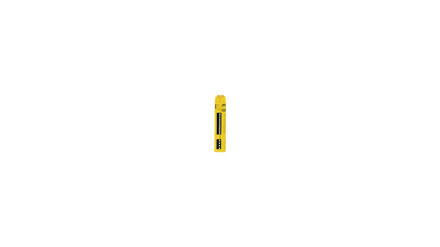 Pilz 710 Safety Monitoring Safety Relay, 24V dc, Dual-Channel, 2 Safety Contacts