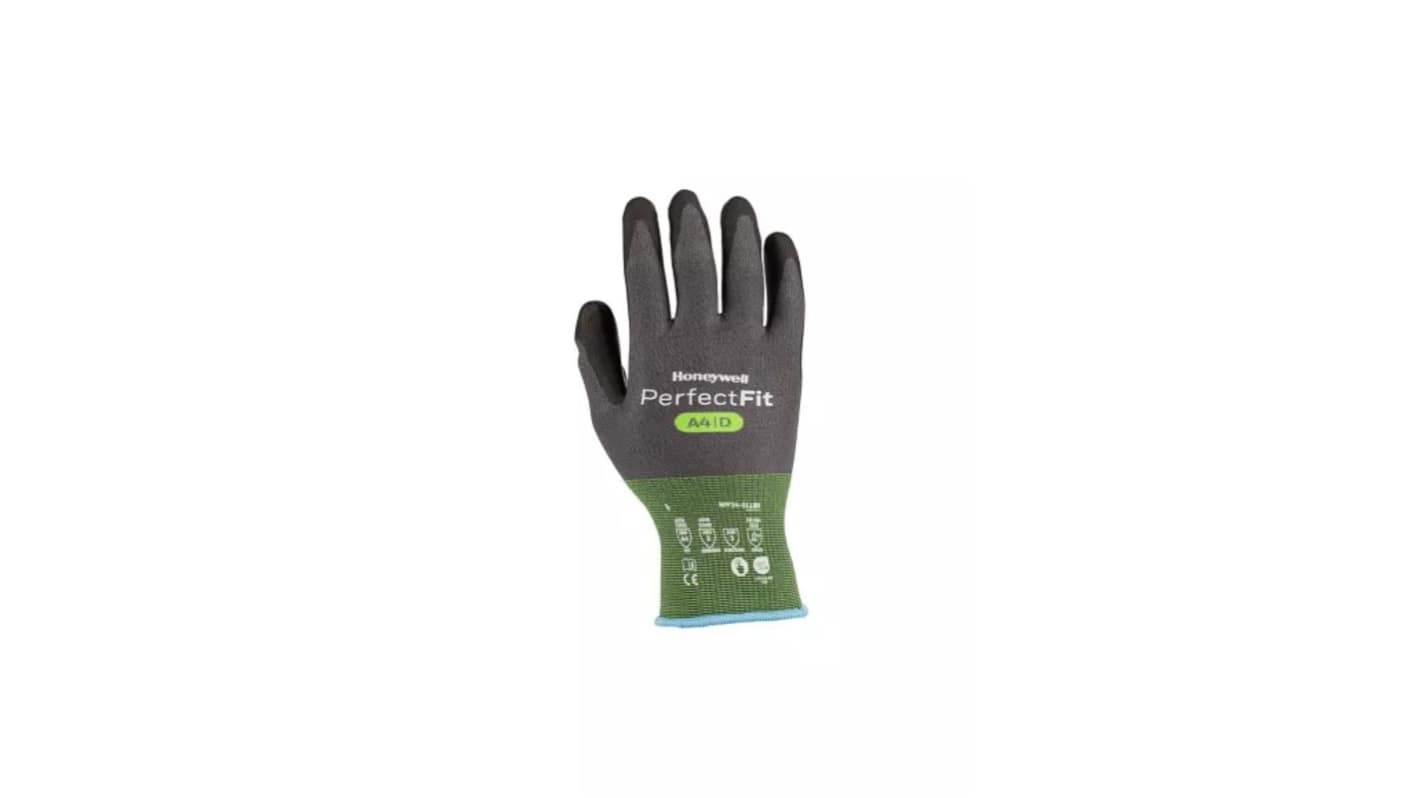 Honeywell PERFECT FIT 3.0 Black, Grey Carbon, HPPE, Nylon Abrasion Resistant, Cut Resistant, Puncture Resistant Cut