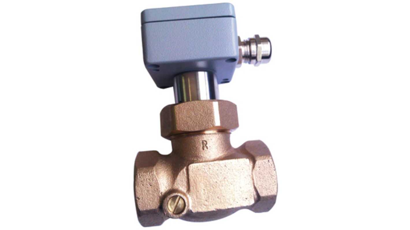 Gems Sensors FS-200E Series Shuttle Type Flow Sensor for Liquid, 3 L/min Min, 22.5 L/min Max