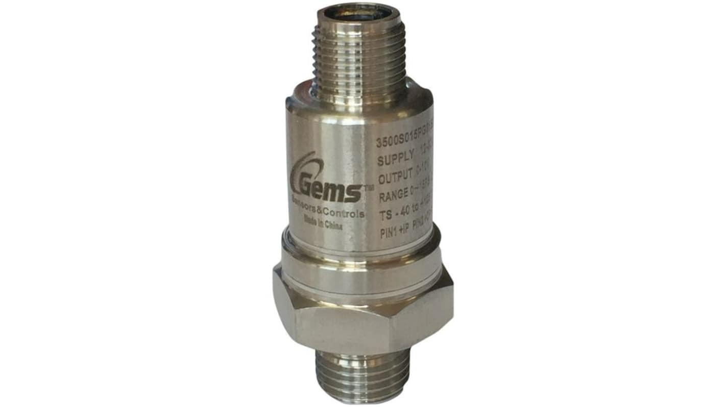 Gems Sensors 压力传感器, 0bar→2.5bar, 0.25 %精度, 3500系列
