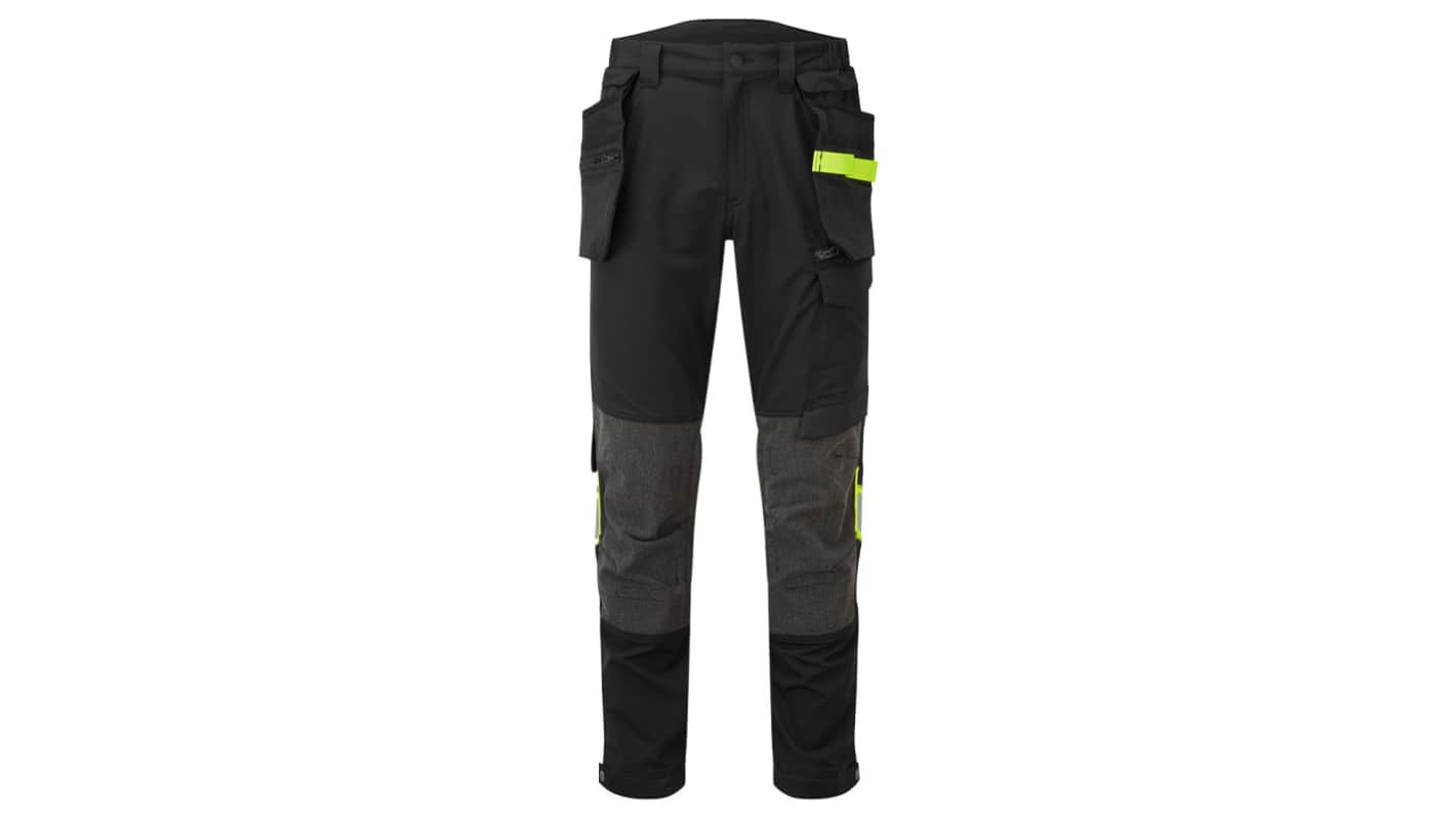Pantaloni EV440 Nero 8% elastane, 92% nylon, lunghezza 79cm Confortevole, Durable 38poll 49cm