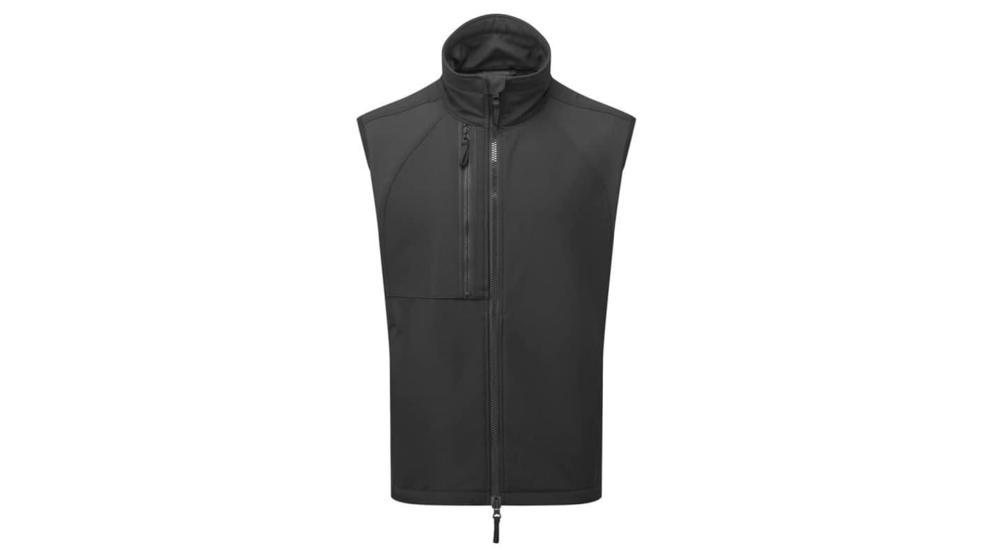 Chaleco Portwest CD876, Negro, Talla XL, Transpirable, Impermeable, Cortavientos