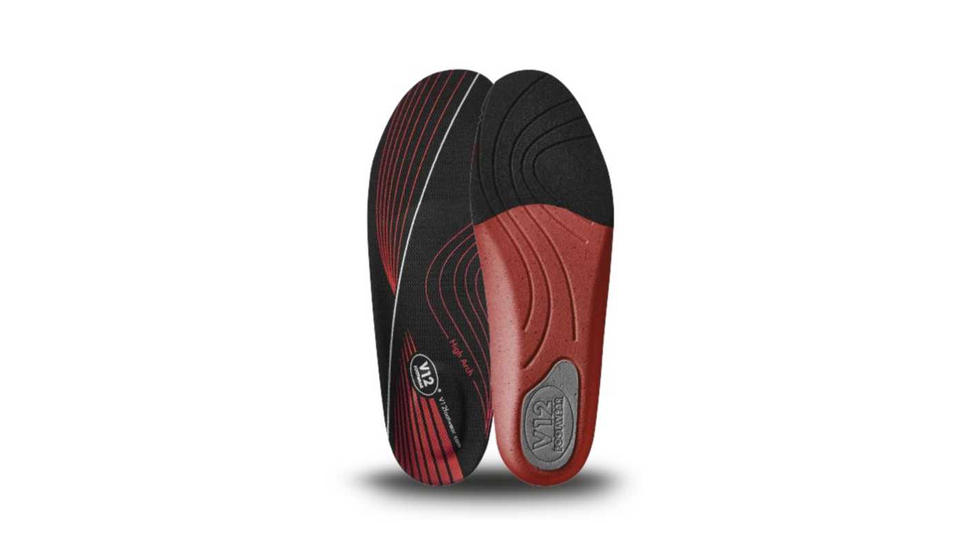V12 Footwear Black/Brown Insole