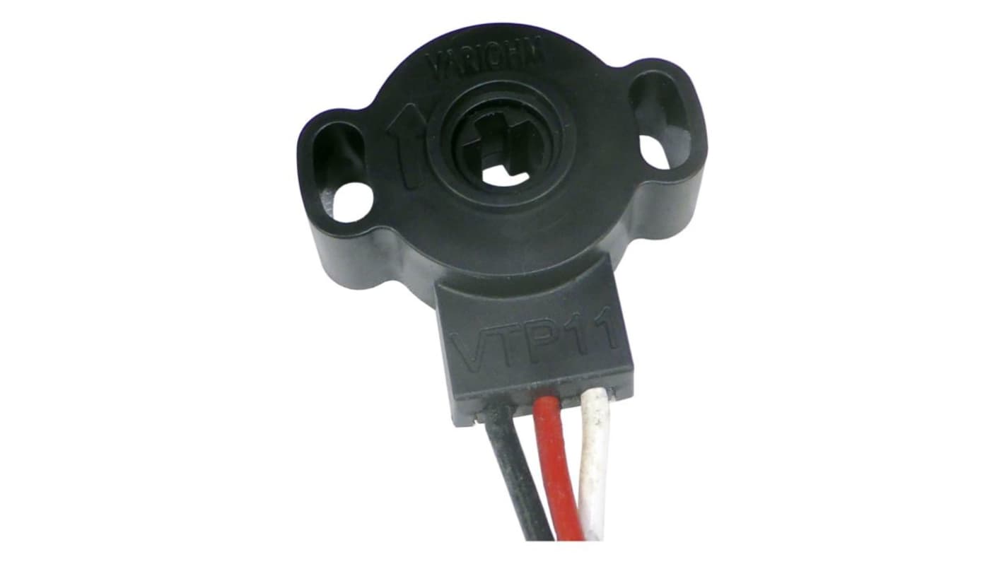 Variohm Group VTP11 Series Angular Position Sensor, Resistive Signal, 8 mm Shaft Type, 8mm Shaft