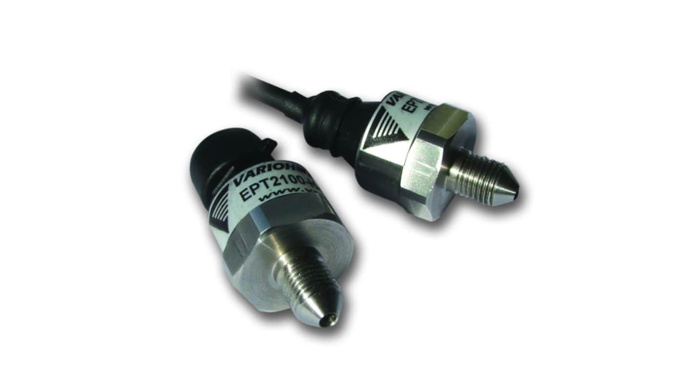 Variohm Group EPT2100 Series Pressure Sensor, 10bar Min, 40bar Max, Voltage Output, Gauge Reading