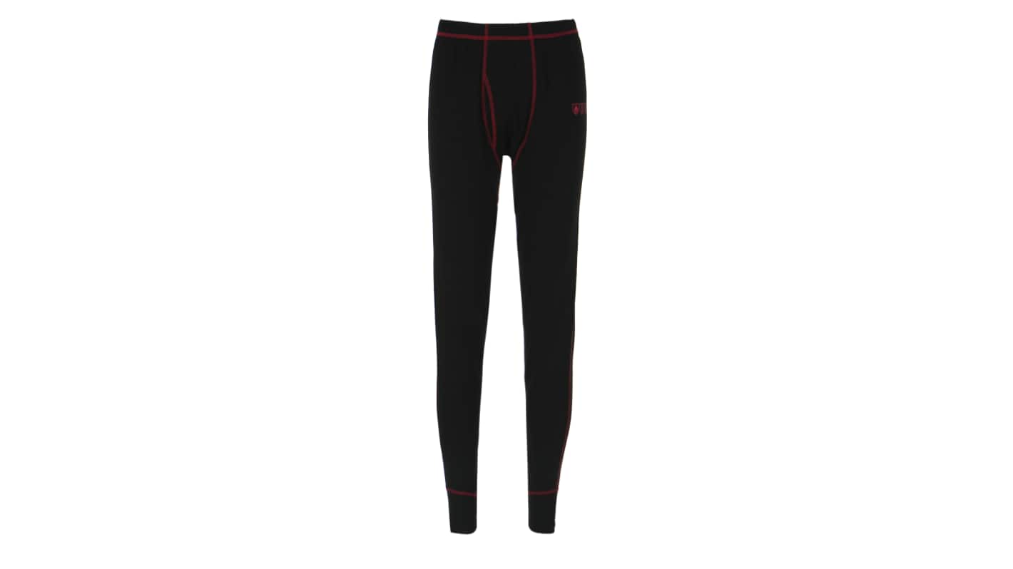 Calzoncillos largos térmicos CODUPAL de color Negro, talla XXXL, de 1 % carbono, 4 % licra 37 % algodón, 58 %