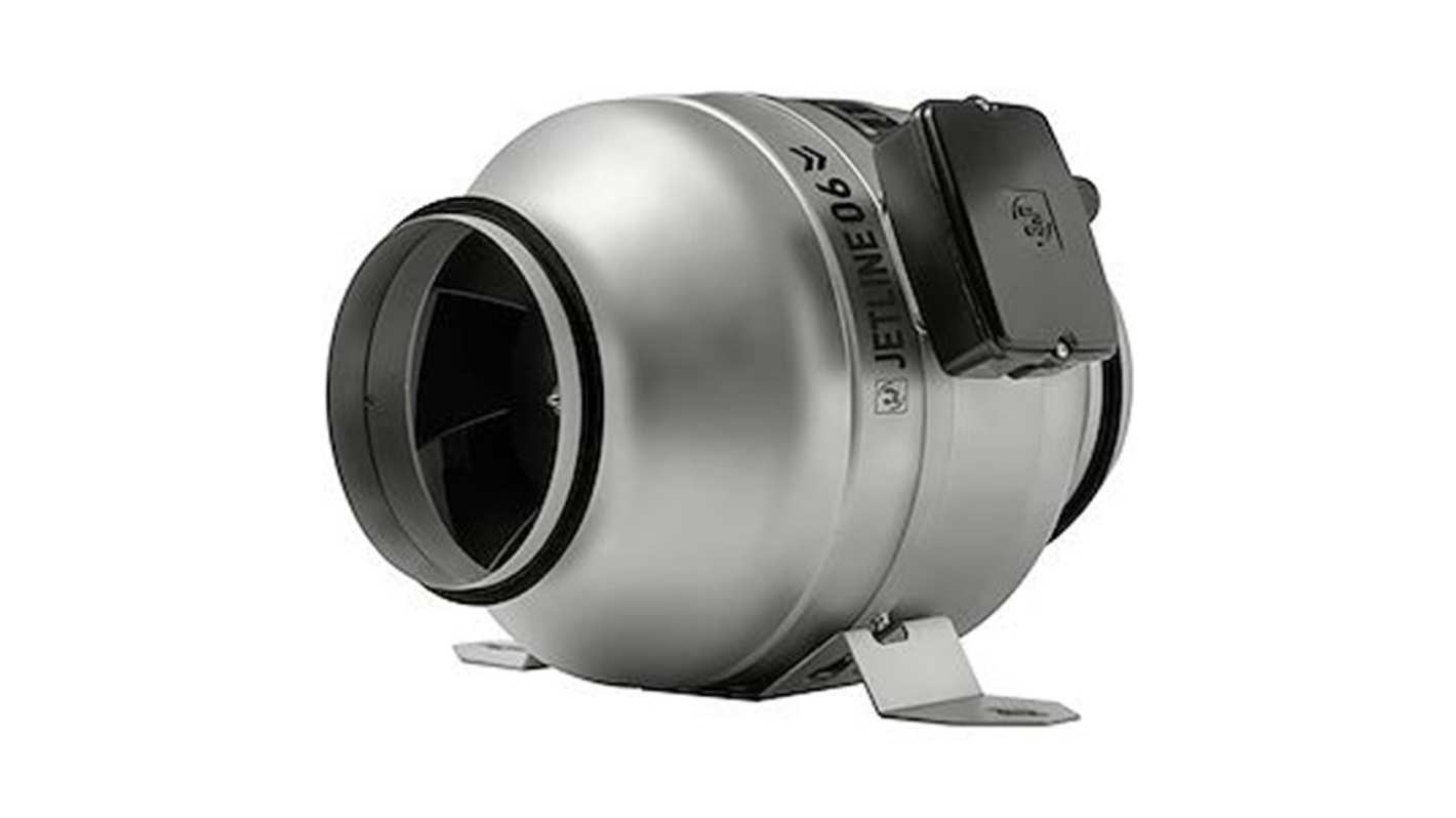 Soler&Palau 246100 - JETLINE 06 246 Round Extractor Fan, 600m³/h, 42dB